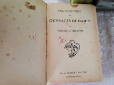 画像3: フランス 1950年前後 DMC 手芸百科事典 Ouvrages de Dames S【送料込】 (3)