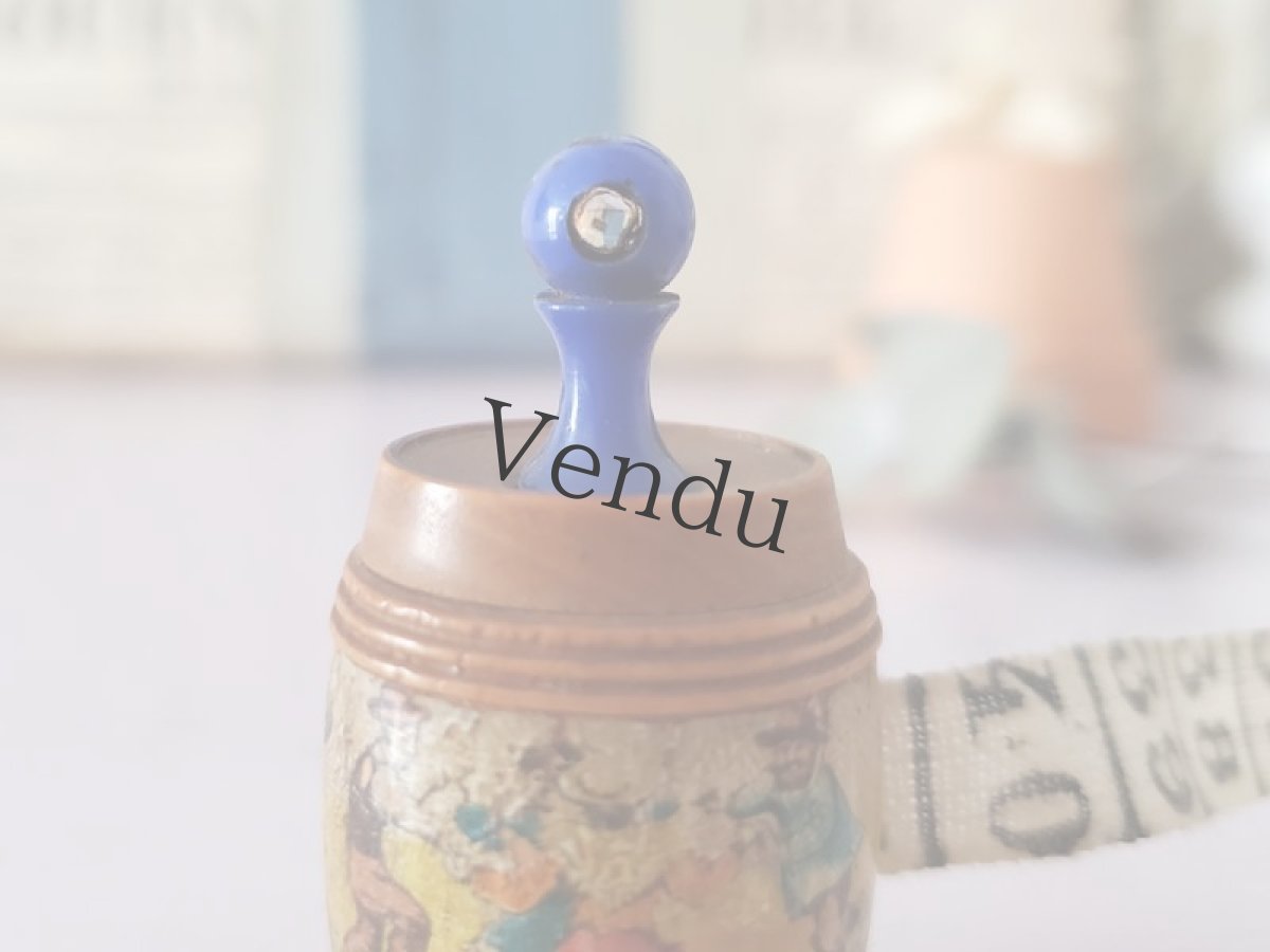 画像6: フランスアンティーク　小さな巻き尺 ＋スタンホープ (6)