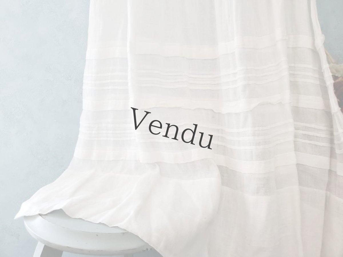 画像6: フランスアンティーク　コミュニオンドレス (6)