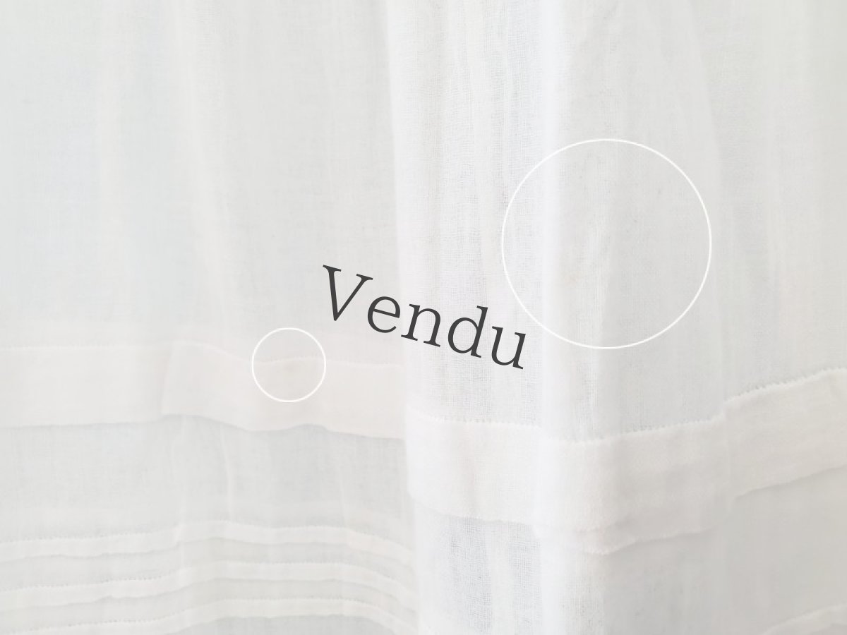 画像12: フランスアンティーク　コミュニオンドレス (12)