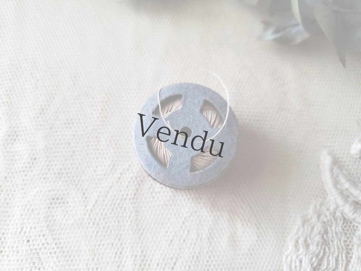 画像4: フランス 1900年前後 FFF 小さな糸玉 リネン 150 (4)