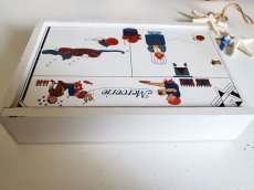 画像9: フランス蚤の市　木製メルスリーボックス (9)