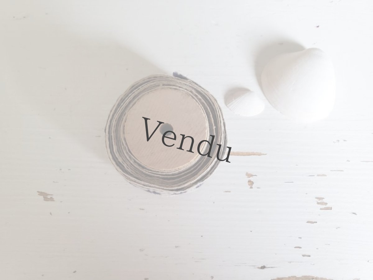 画像5: フランスヴィンテージ　お花の刺繍リボン 170cm (5)