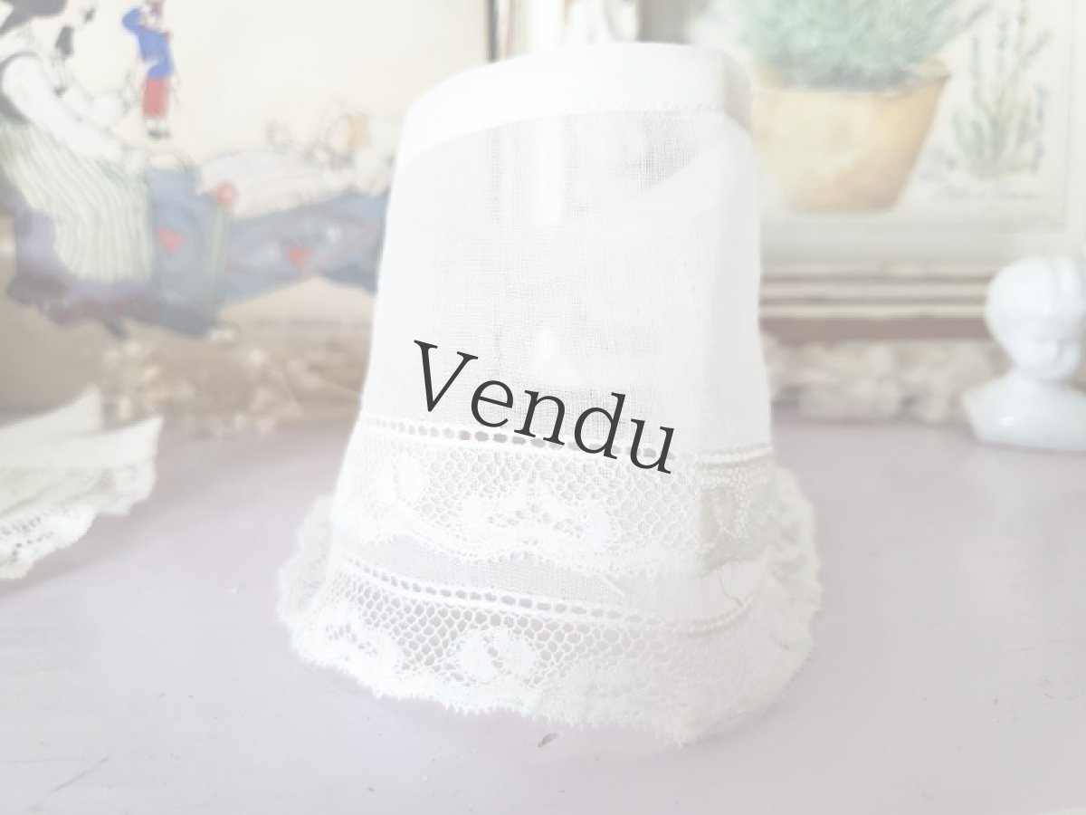 画像6: フランスアンティーク　ポワニエとつけ襟のセット (6)