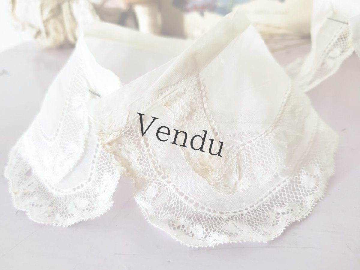 画像8: フランスアンティーク　ポワニエとつけ襟のセット (8)