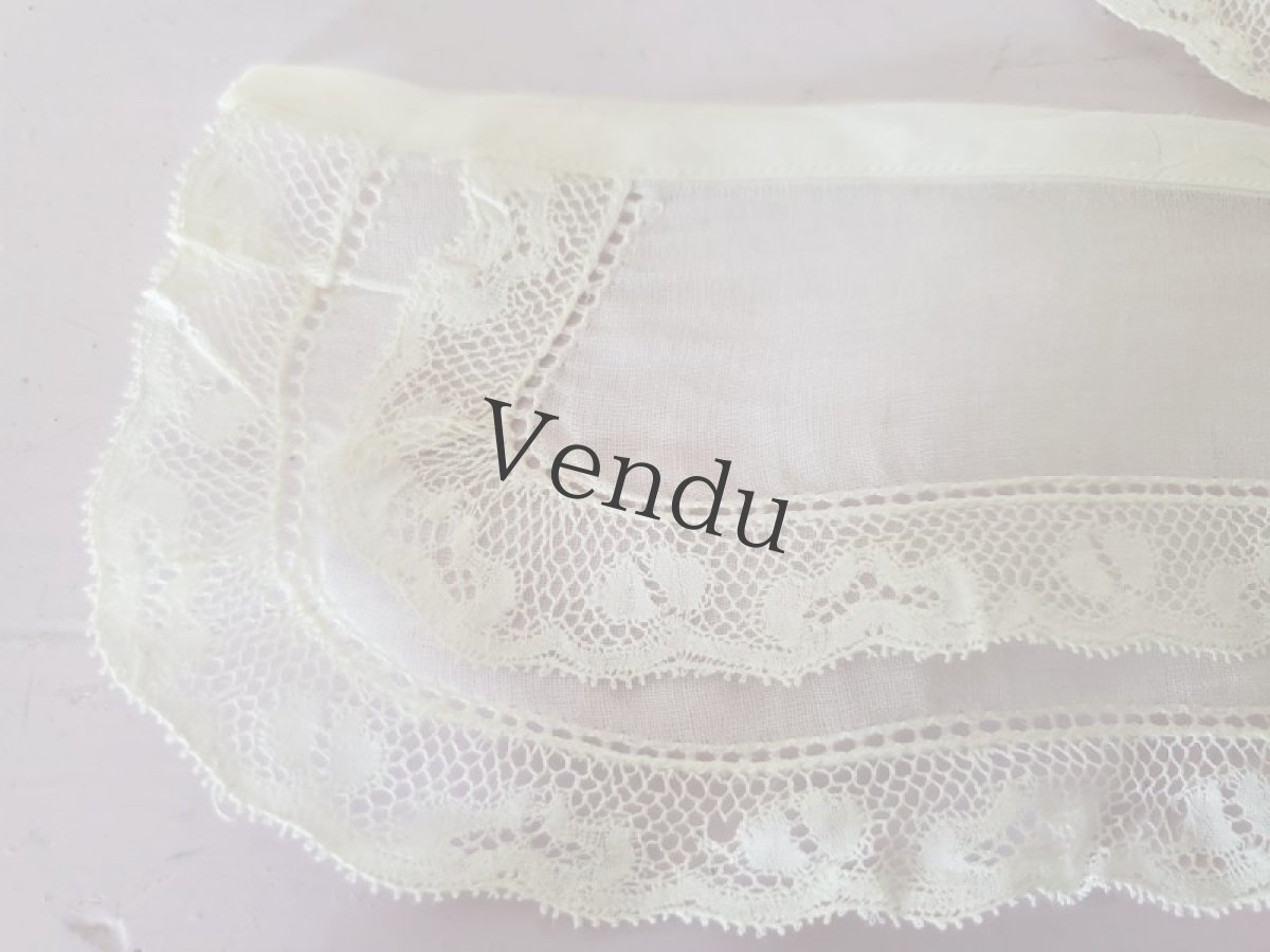 画像3: フランスアンティーク　ポワニエとつけ襟のセット (3)