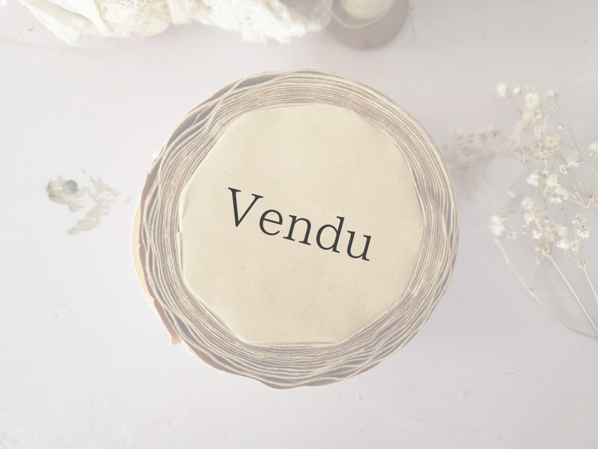 画像4: フランスアンティーク　巻きリボン Écru (4)