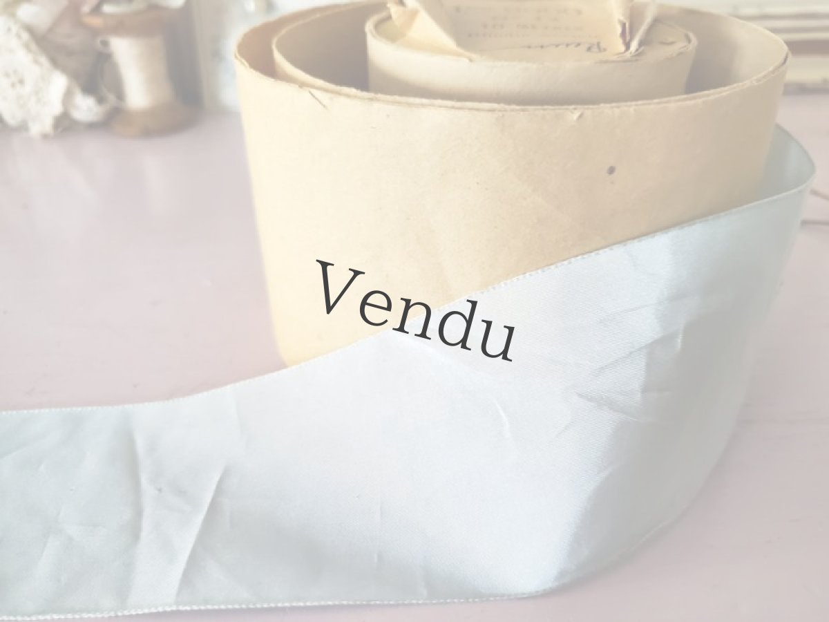 画像2: フランスアンティーク　巻きリボン Rhodia PON_900 No.12 Ciel (2)