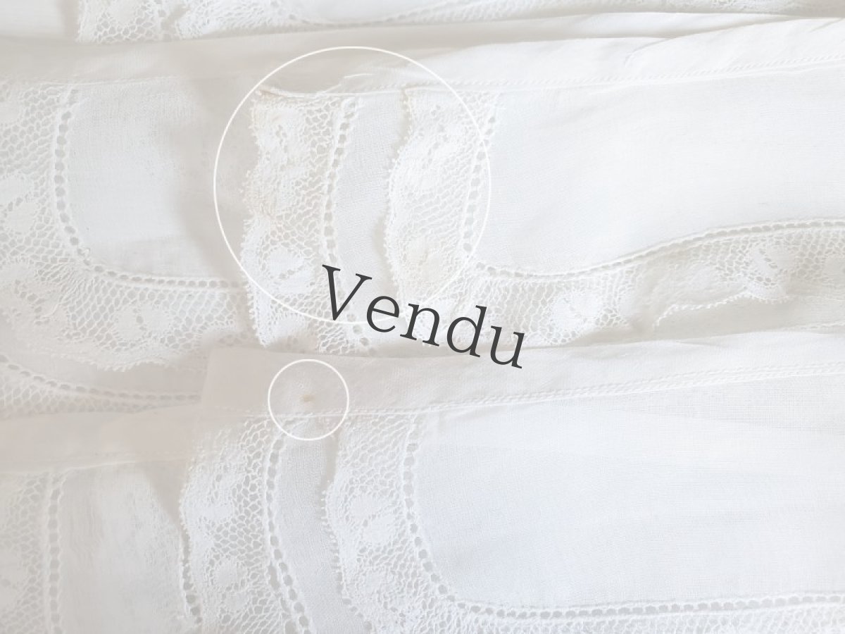 画像11: フランスアンティーク　ポワニエとつけ襟のセット (11)