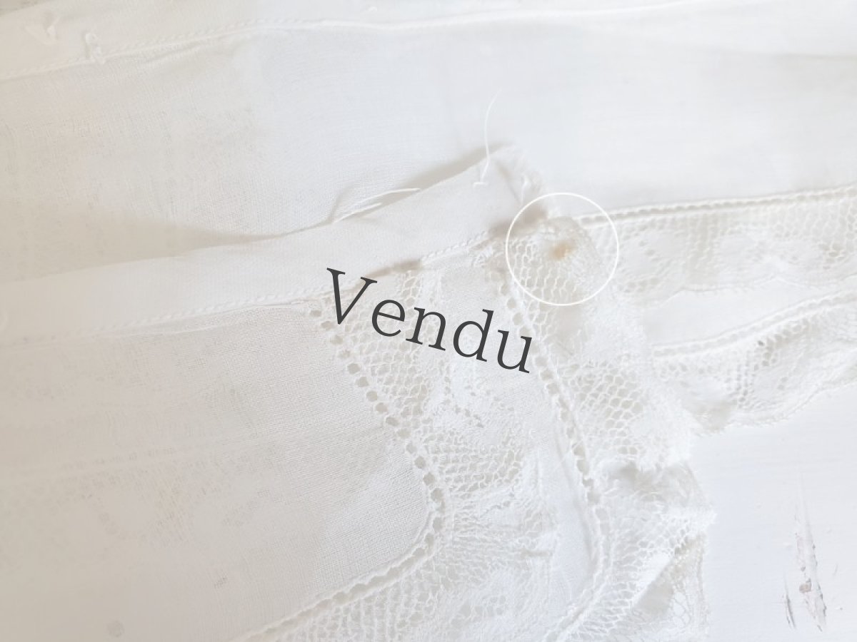 画像12: フランスアンティーク　ポワニエとつけ襟のセット (12)