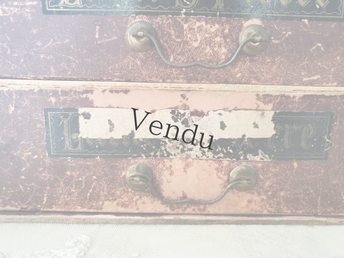 画像8: フランスアンティーク　ティロワール３段 Laine St-PIERRE【送料込】 (8)