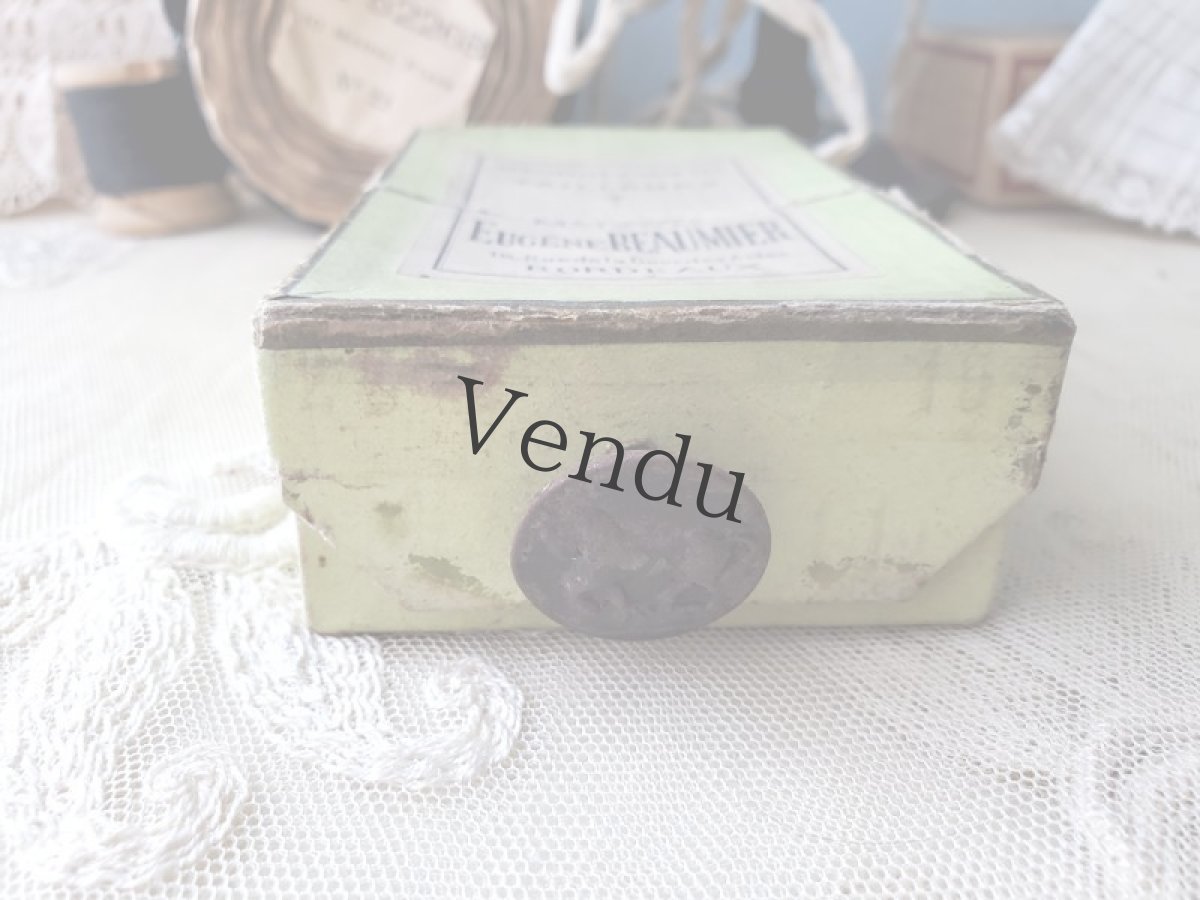 画像9: フランス 1900年代 箱入りハンティングボタン 23mm 18個 (9)