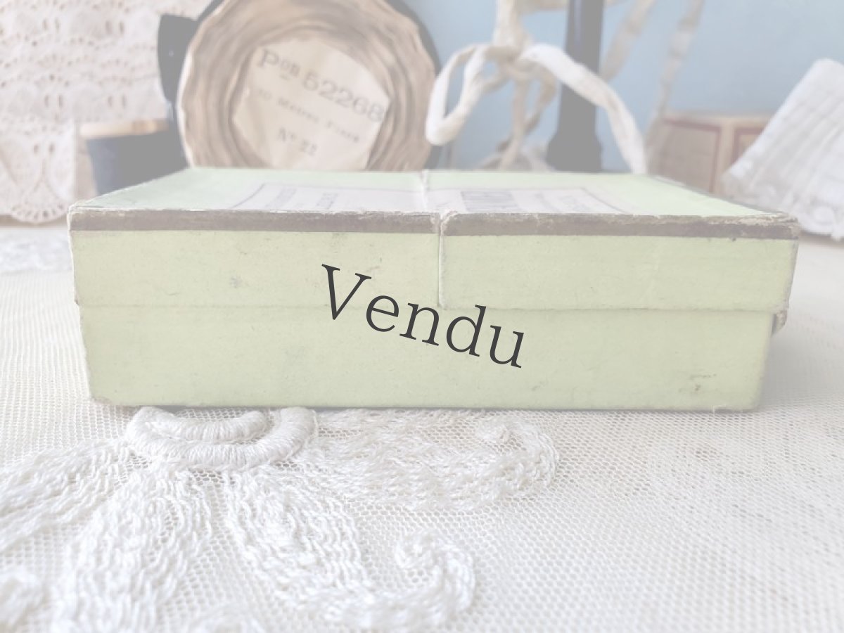 画像10: フランス 1900年代 箱入りハンティングボタン 23mm 18個 (10)