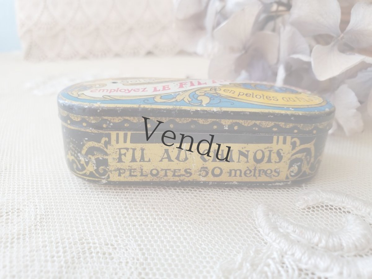 画像6: フランス 1900年前後 鉄製糸ホルダー LE FIL AU CHINOIS (6)