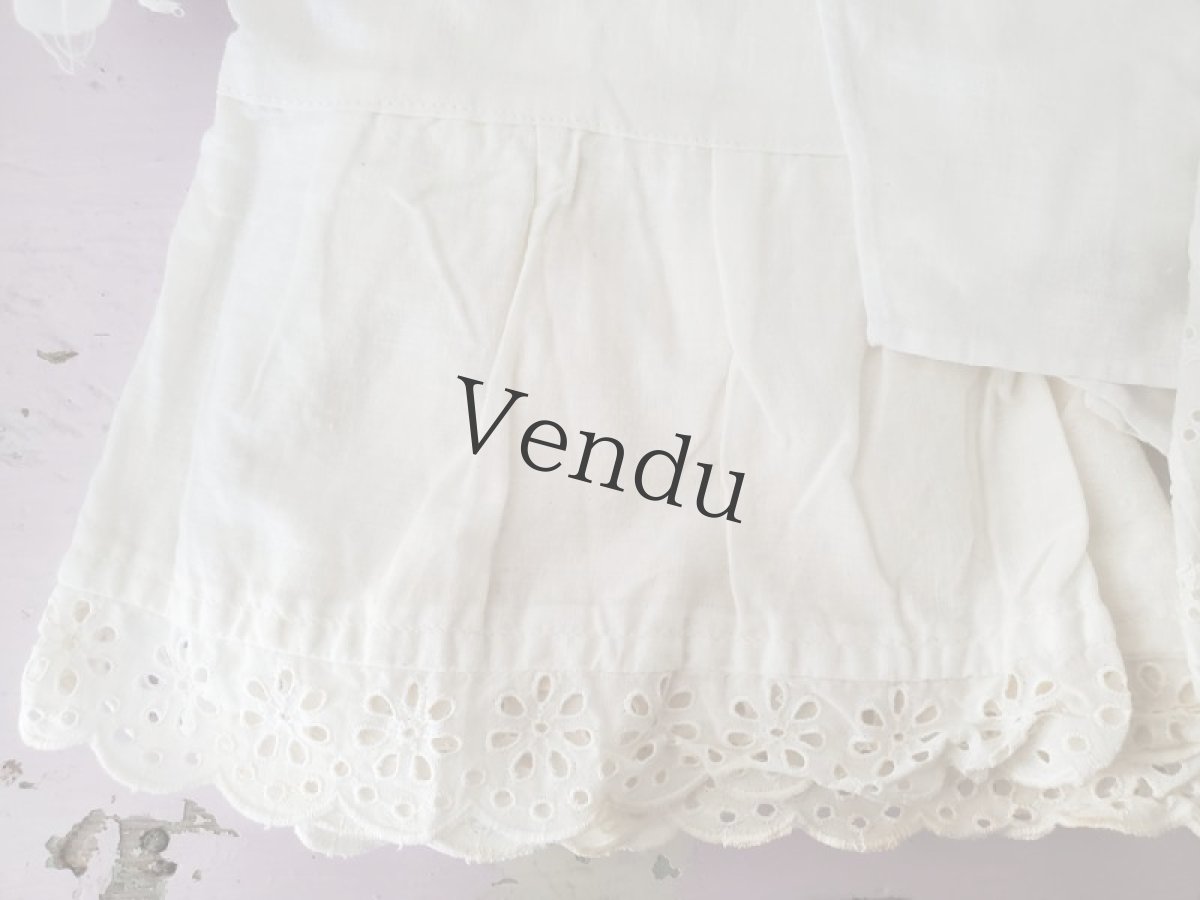 画像8: フランス蚤の市　刺繍はぎれパーツセット 7種 (8)