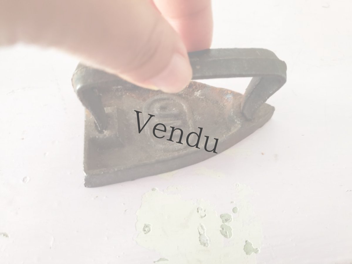 画像11: フランスアンティーク　アイアン製プチアイロン (11)