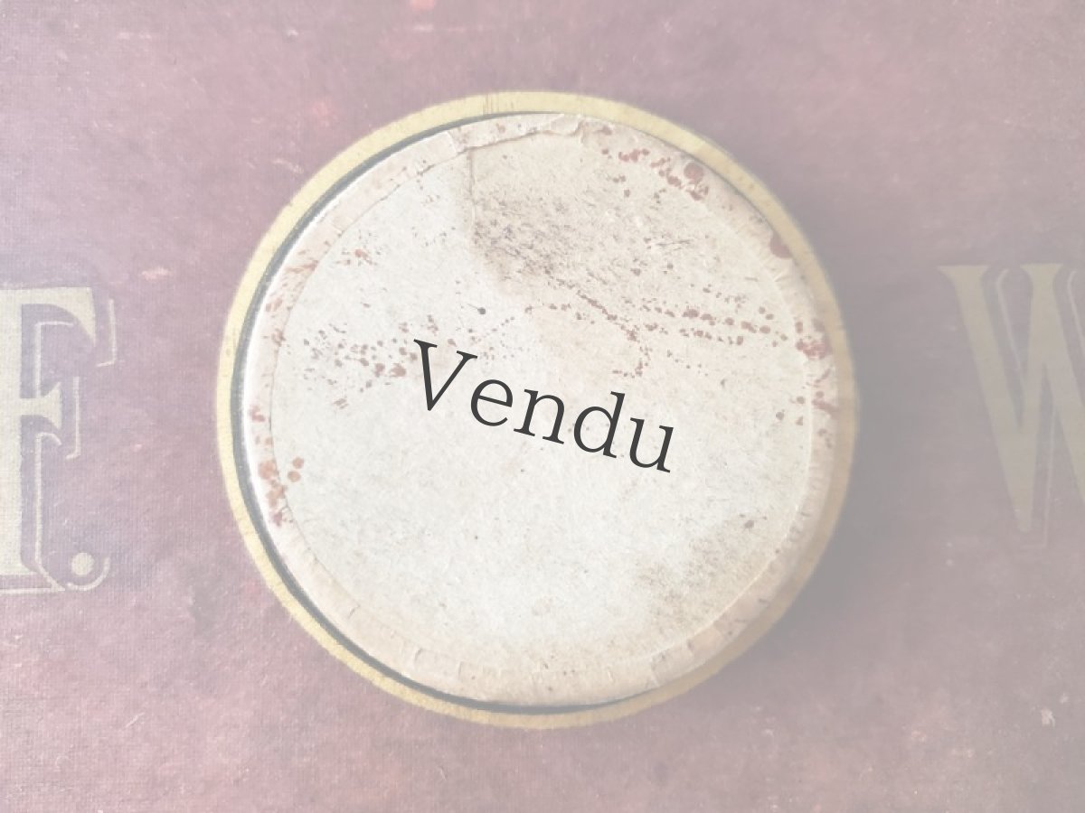 画像8: フランス蚤の市　箱入りボタンセット Noir (8)