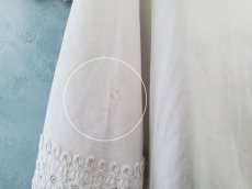 画像13: フランスヴィンテージ　子ども用ケープ Broderie Anglaise (13)