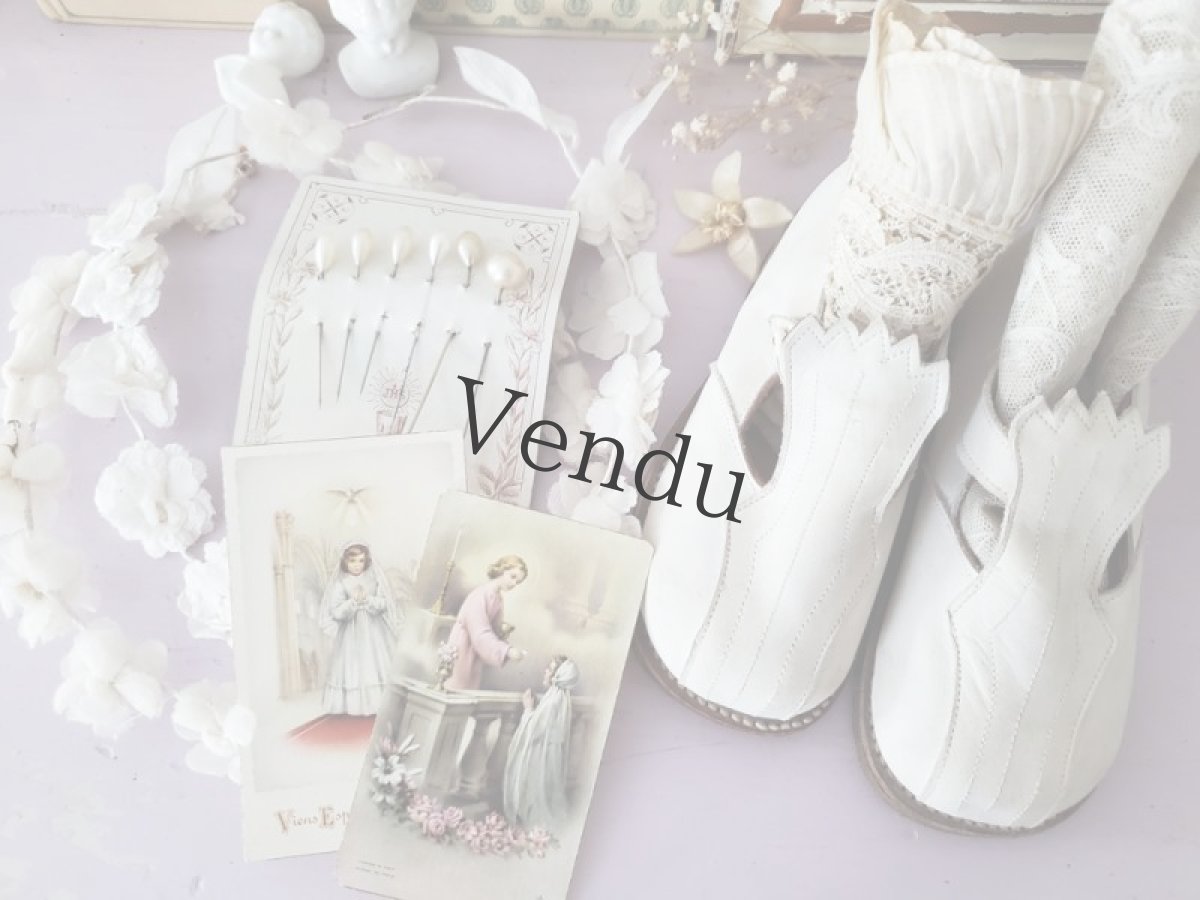 画像6: フランスアンティーク　パールのエパングルセット (6)