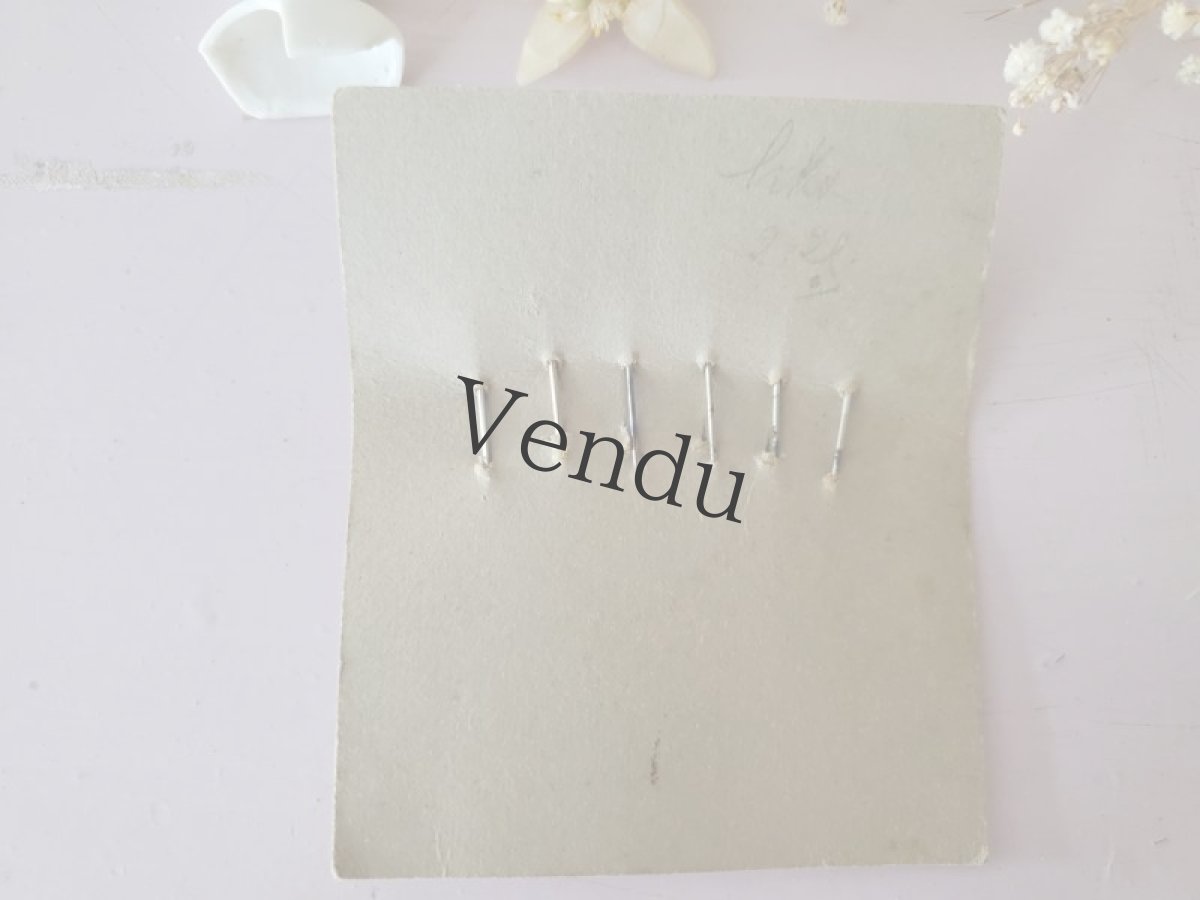 画像5: フランスアンティーク　パールのエパングルセット (5)