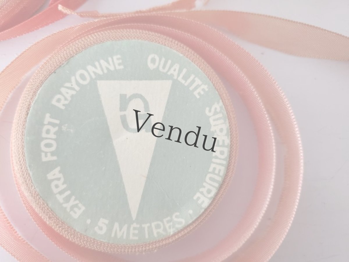 画像3: フランスヴィンテージ　巻きリボン ２色セット (3)