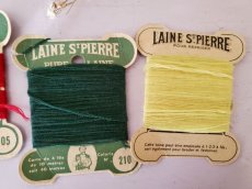 画像3: フランスヴィンテージ 糸巻き４色セット LAINE St-PIERRE (3)