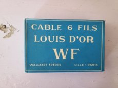 画像4: フランスアンティーク　箱入り木製ボビン白黒セット LOUIS D'OR WF (4)