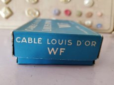 画像8: フランスアンティーク　箱入り木製ボビン白黒セット LOUIS D'OR WF (8)