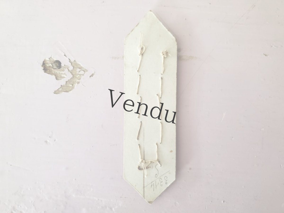 画像5: フランスアンティーク　ガラリットボタンシート Rose 12mm (5)