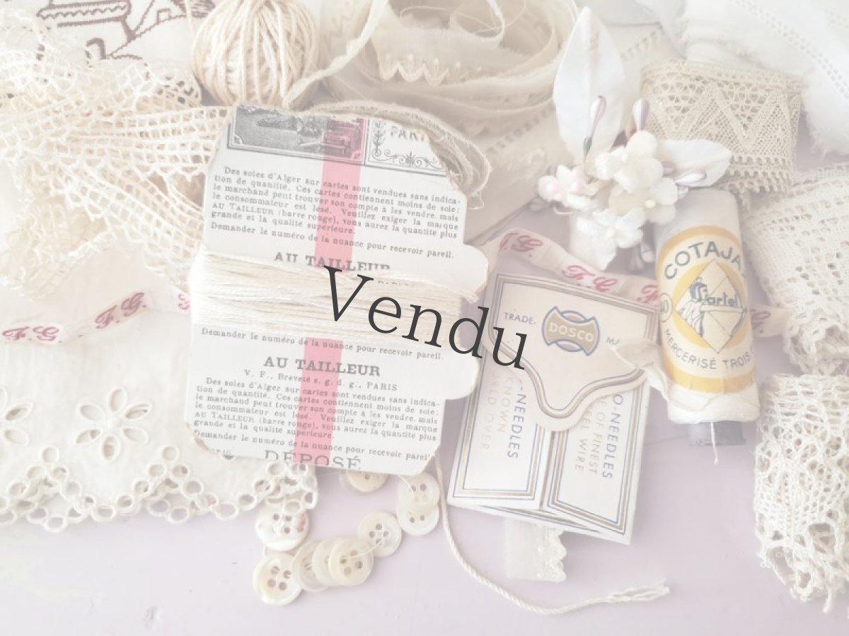 画像6: フランス蚤の市　缶入りメルスリーセット (6)