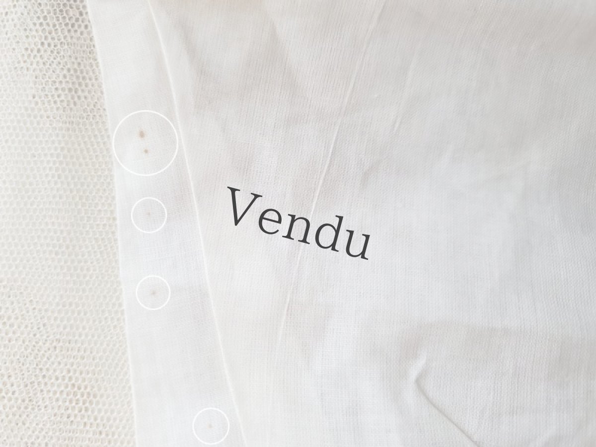 画像11: フランスアンティーク　ペアのお袖 (11)