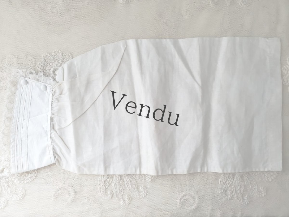 画像5: フランスアンティーク　ペアのお袖 (5)