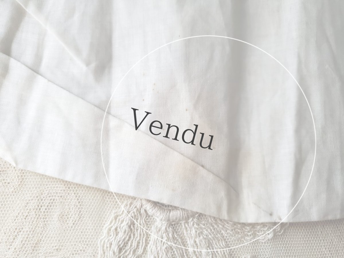 画像12: フランスアンティーク　ペアのお袖 (12)