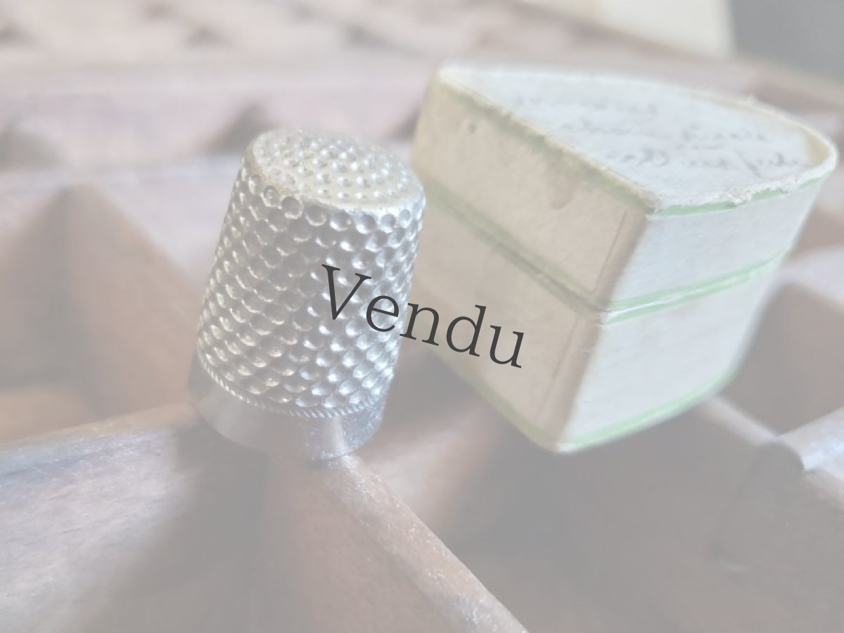 画像3: フランスアンティーク 箱入り指ぬき (3)