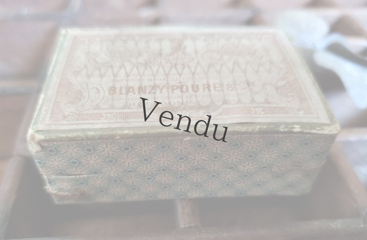 画像4: フランス 1900年前後 ペン先の箱 BLANZY POURE & CIE (4)