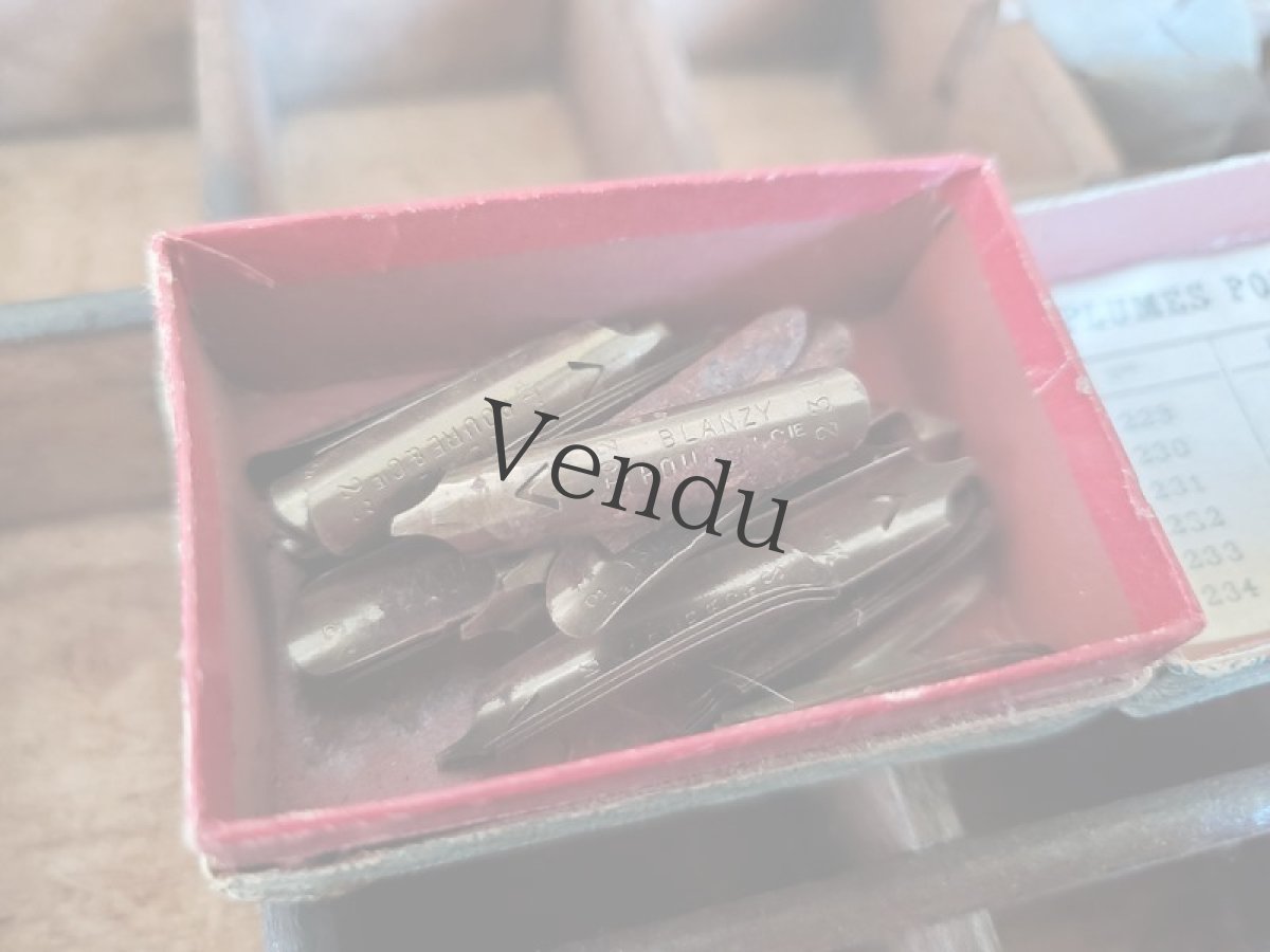 画像3: フランス 1900年前後 ペン先の箱 BLANZY POURE & CIE (3)