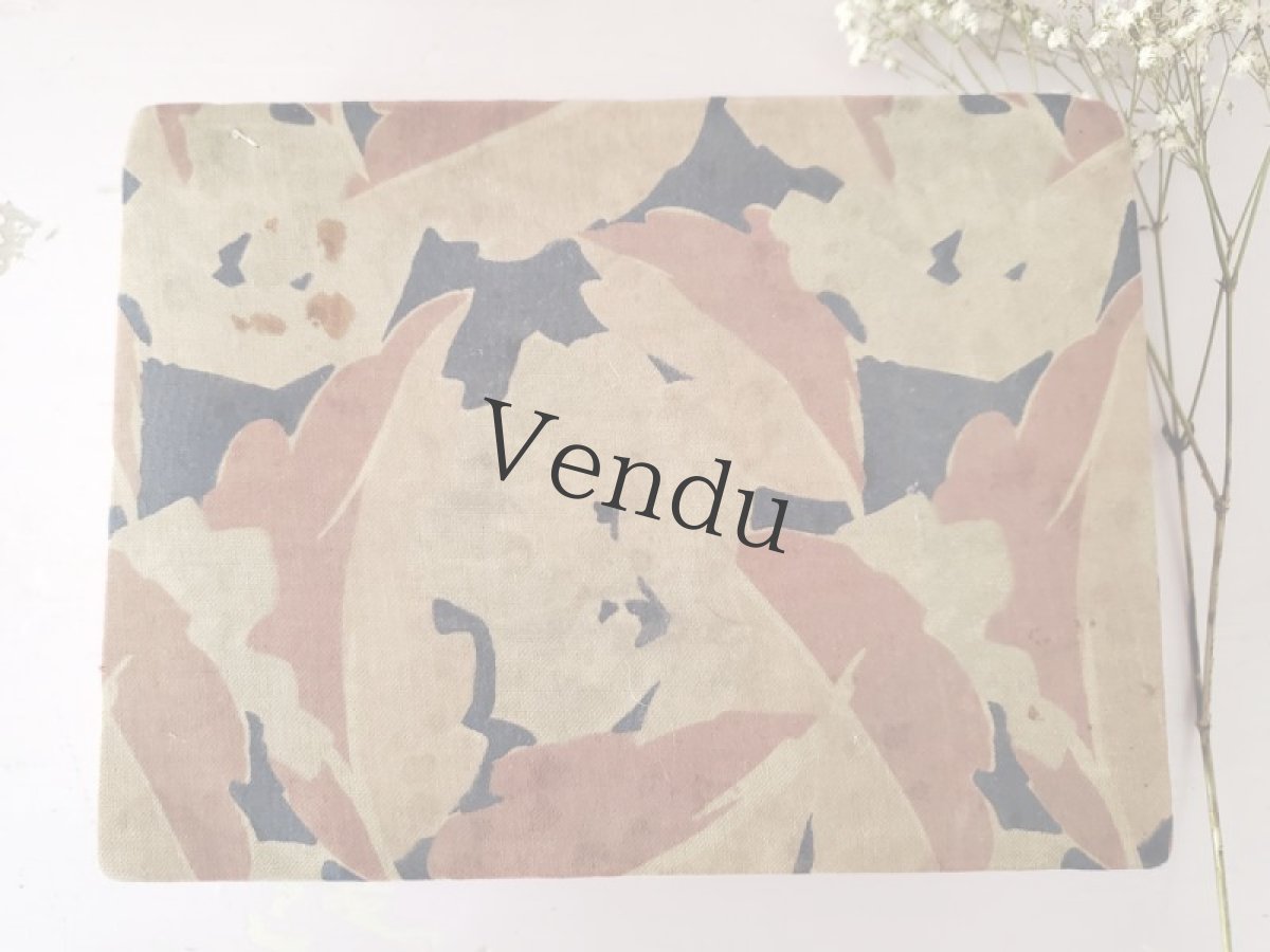 画像10: フランス蚤の市　カルトナージュボックス入りメルスリーセット (10)