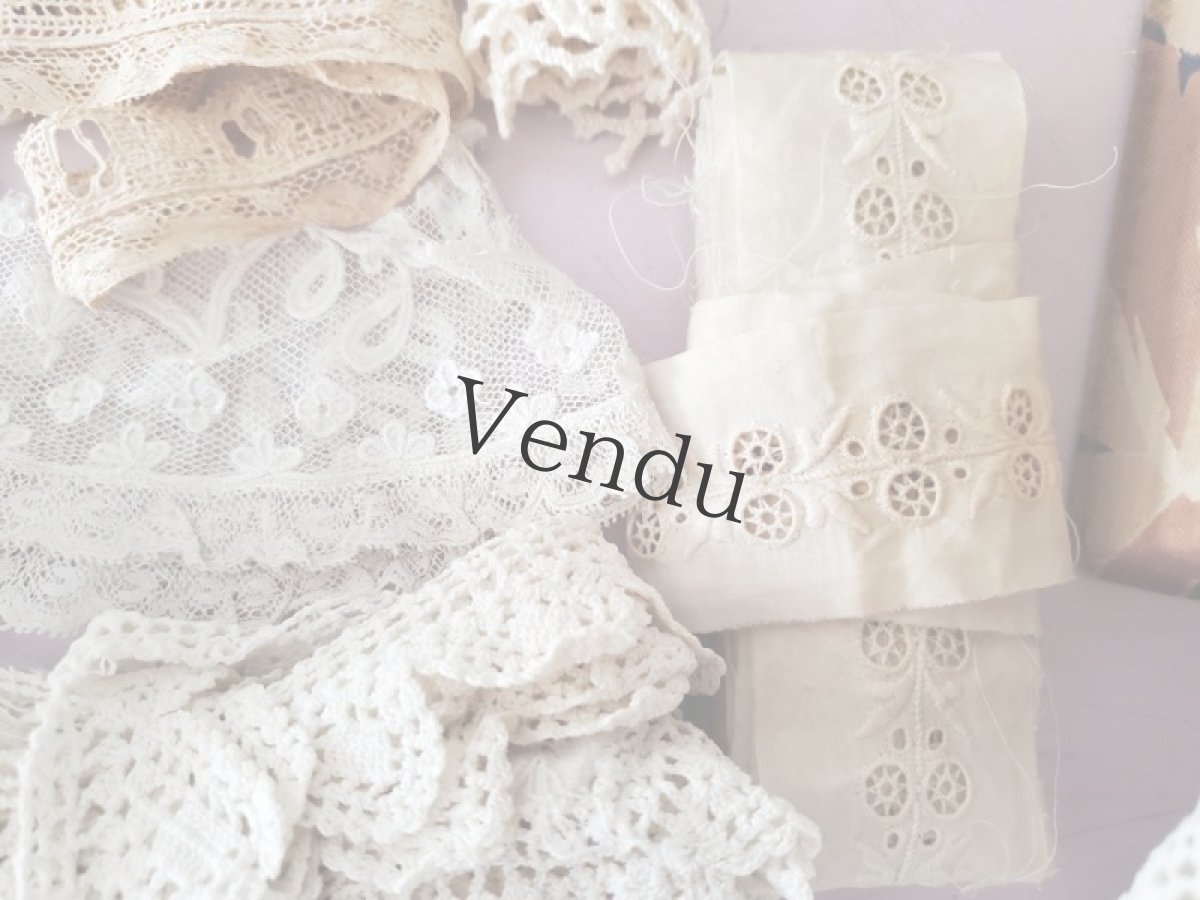 画像5: フランス蚤の市　カルトナージュボックス入りメルスリーセット (5)