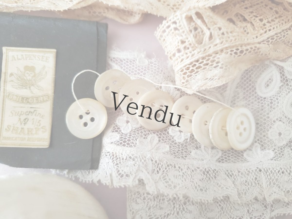 画像6: フランス蚤の市　カルトナージュボックス入りメルスリーセット (6)