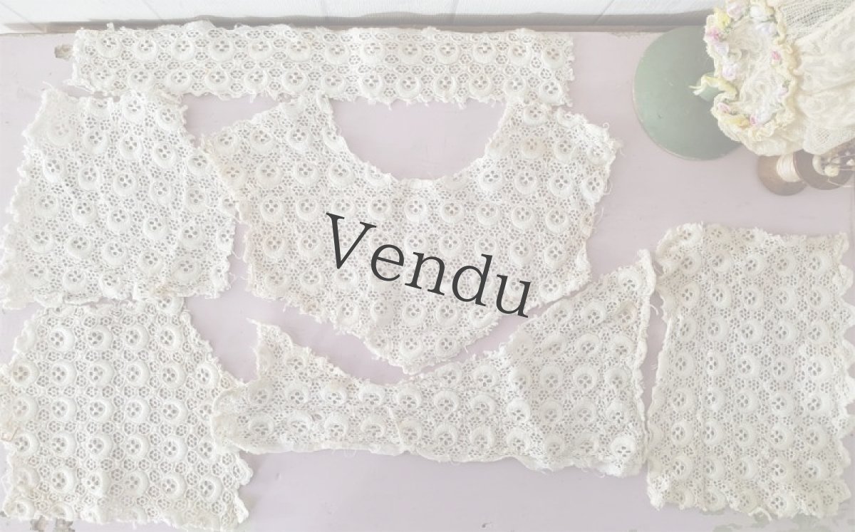 画像2: フランスヴィンテージ　はぎれセット (2)