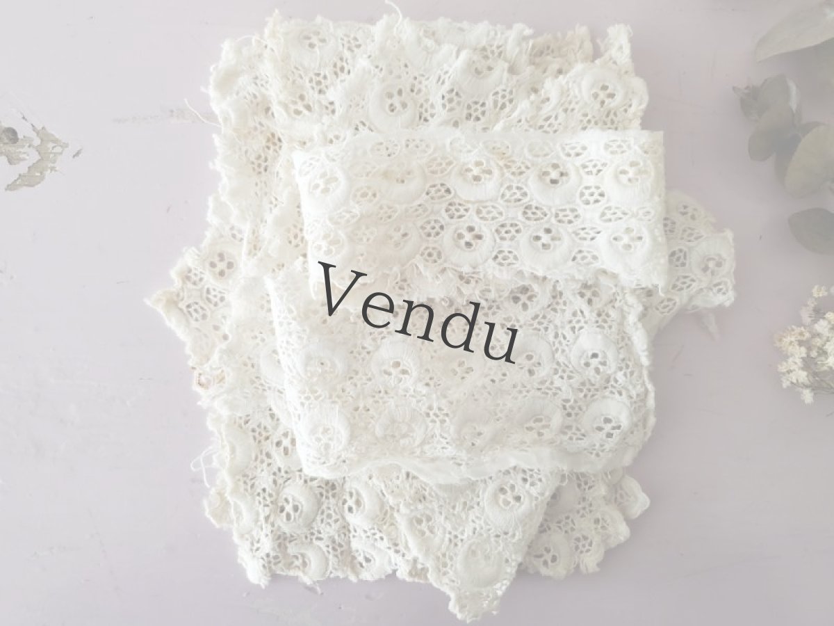 画像5: フランスヴィンテージ　はぎれセット (5)