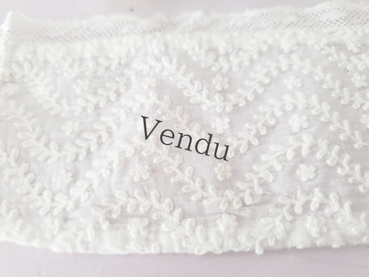 画像4: フランスアンティーク　立襟タイプのつけ襟 (4)