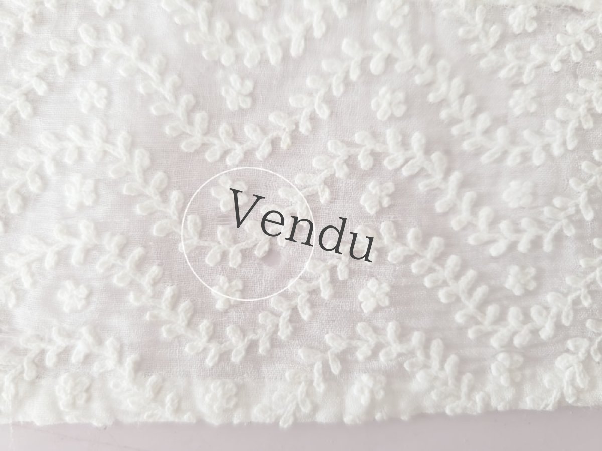 画像5: フランスアンティーク　立襟タイプのつけ襟 (5)