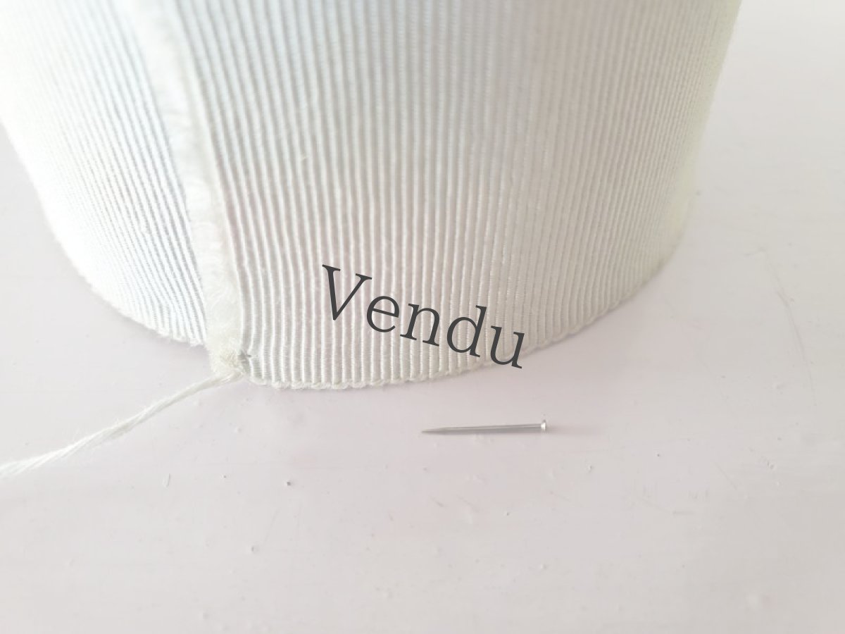 画像7: フランスアンティーク　巻きリボン Pon3663 No.9 水色 (7)