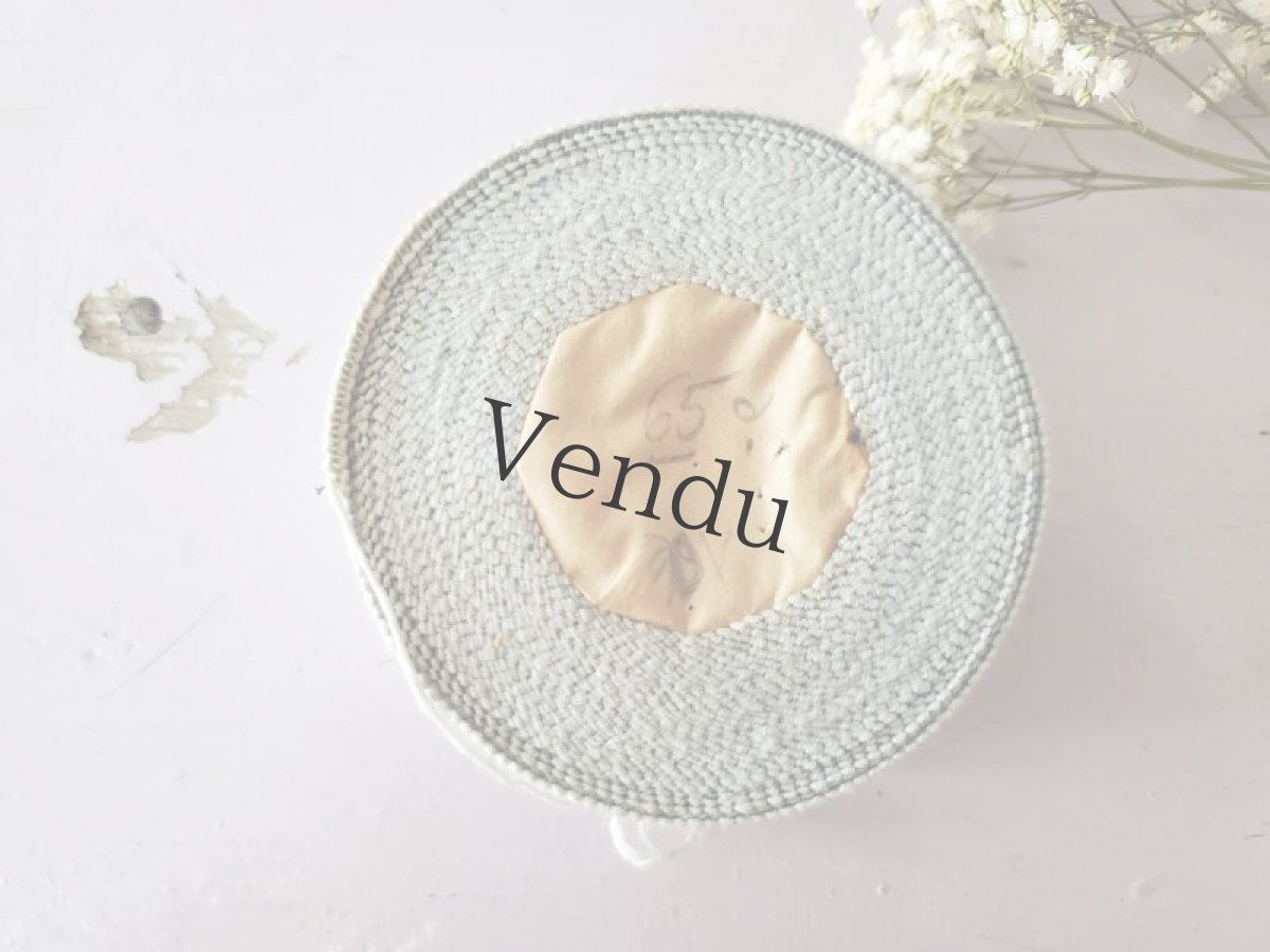 画像6: フランスアンティーク　巻きリボン Pon3663 No.9 水色 (6)