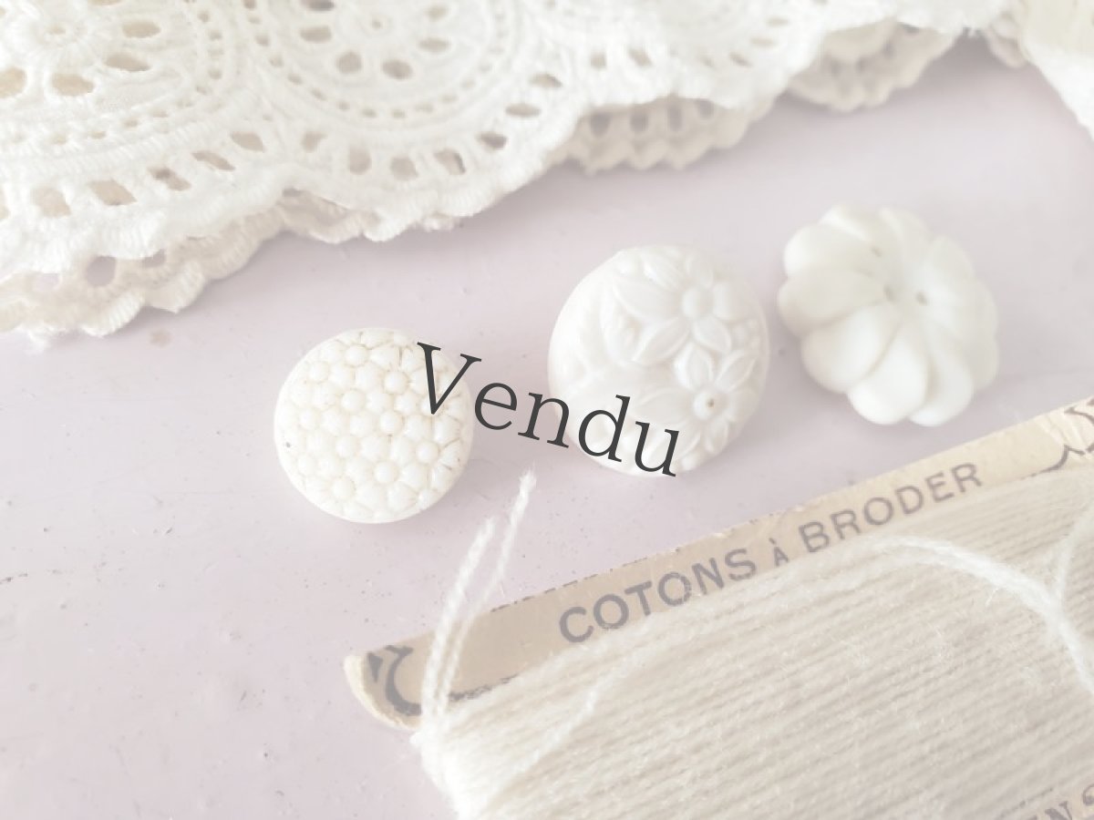 画像5: フランス蚤の市　メルスリーセット《Blanche》 (5)