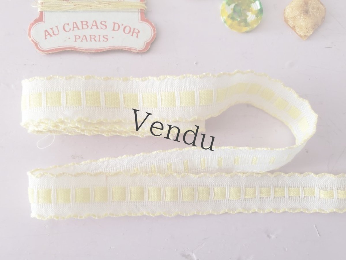 画像4: フランス蚤の市　メルスリーセット《Jaune》 (4)