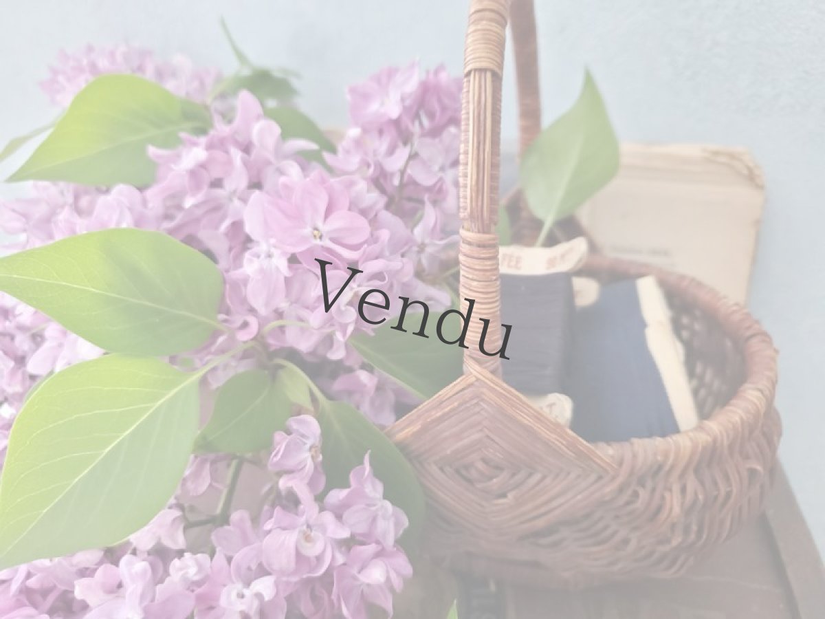 画像10: フランスアンティーク  小さなパニエ (10)