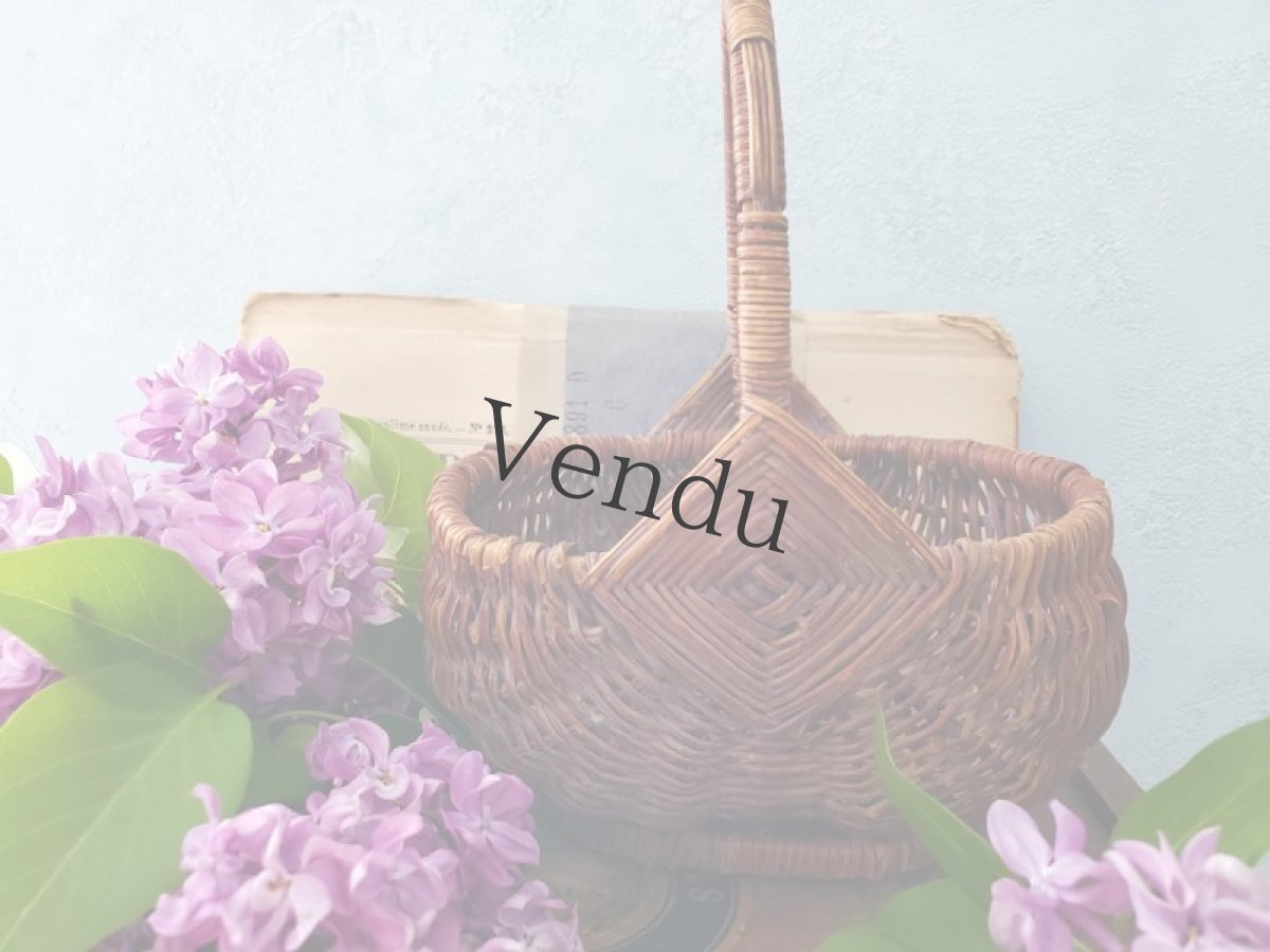 画像2: フランスアンティーク  小さなパニエ (2)