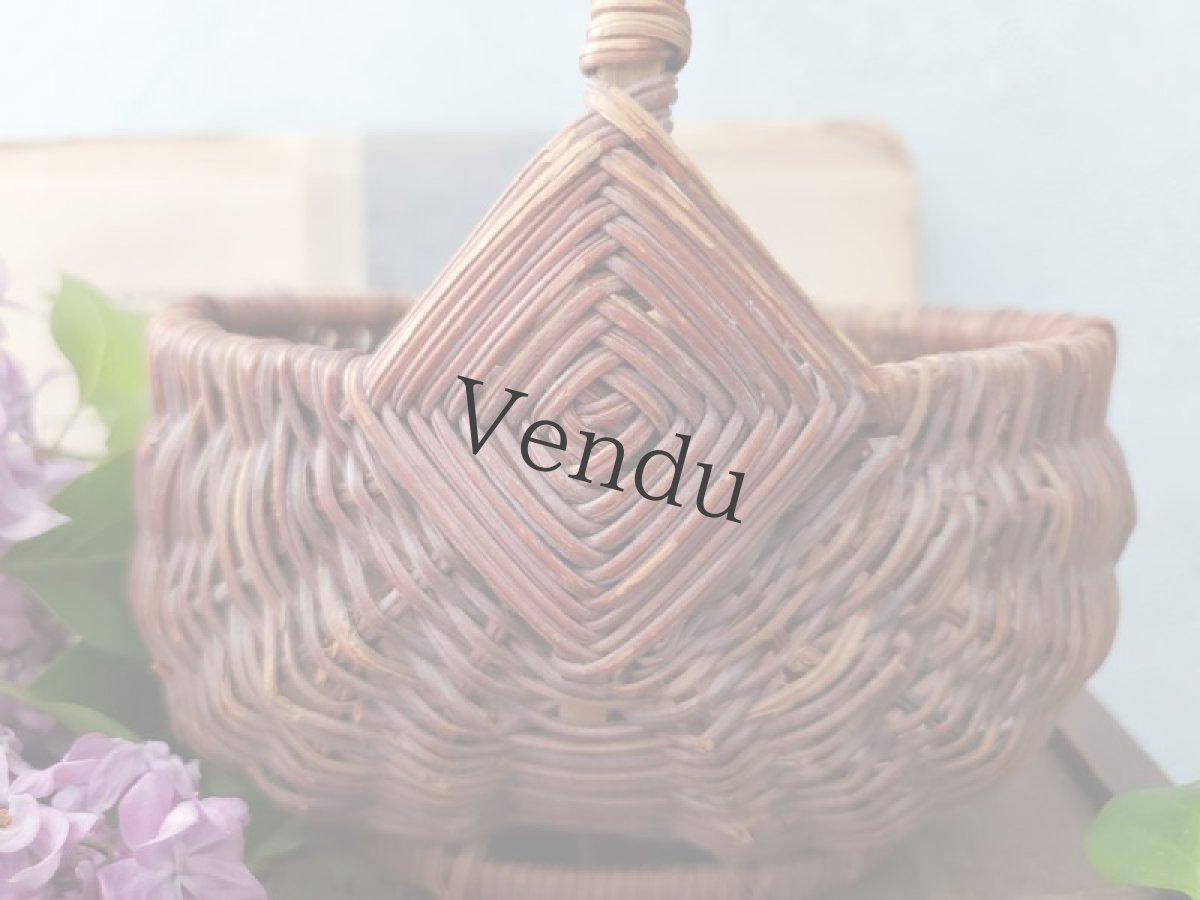 画像3: フランスアンティーク  小さなパニエ (3)